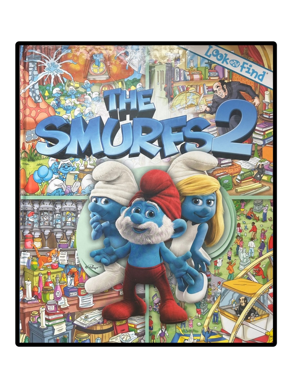BUNDLE & SAVE 📚The Smurfs 2 Look and Find Hardcover Book